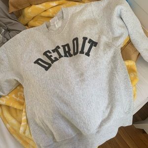 Grey champion “detroit” crewneck